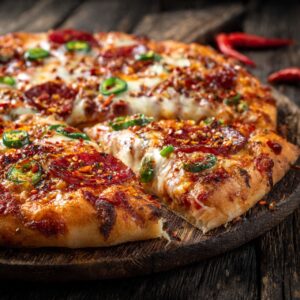 Cheese & Spicy pizza