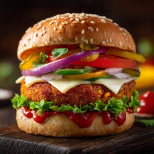 Aloo tikki Burger
