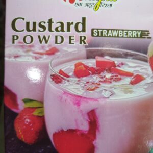 Maayka custard powder strawberry flavour 100g
